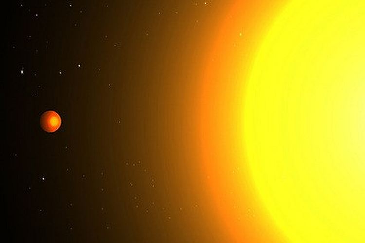 Экзопланета Kepler 78b в представлении художника